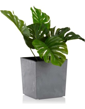 Květináč Flore 19x19 cm šedý beton