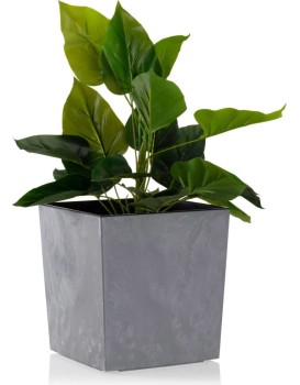 Květináč Flore 25x25 cm šedý beton