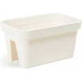Balkónový truhlík LYS 45 cm krémový