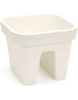 Balkónový truhlík LYS 29 cm krémový