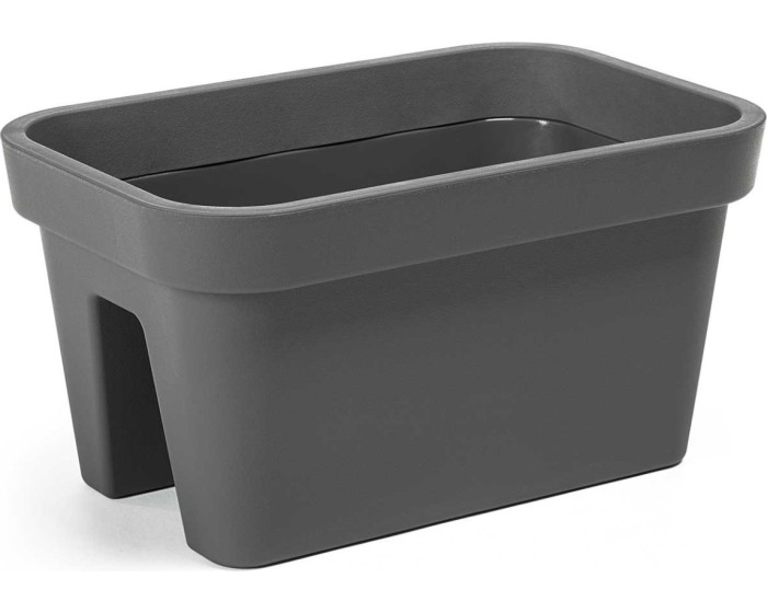 Balkonový truhlík Lys 45 cm antracit