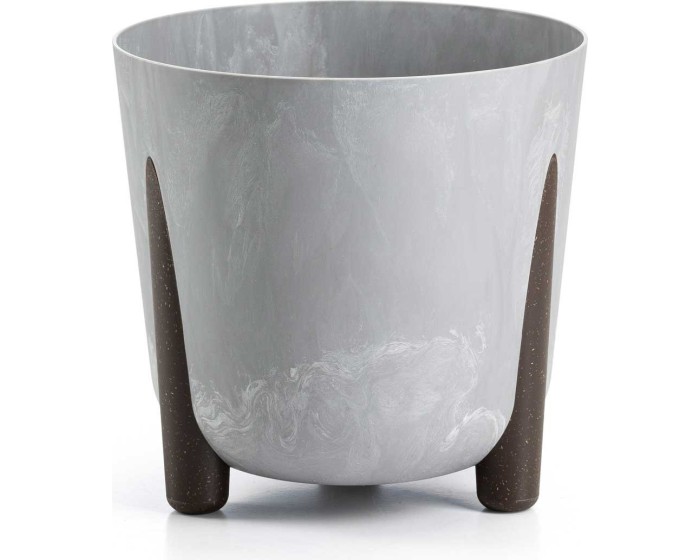 Květináč MOSS ECO 25,5x25,3 cm šedý beton 