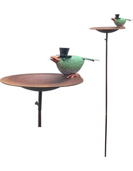 Krmítko pro ptáky ELEGANT 114 cm hnědé