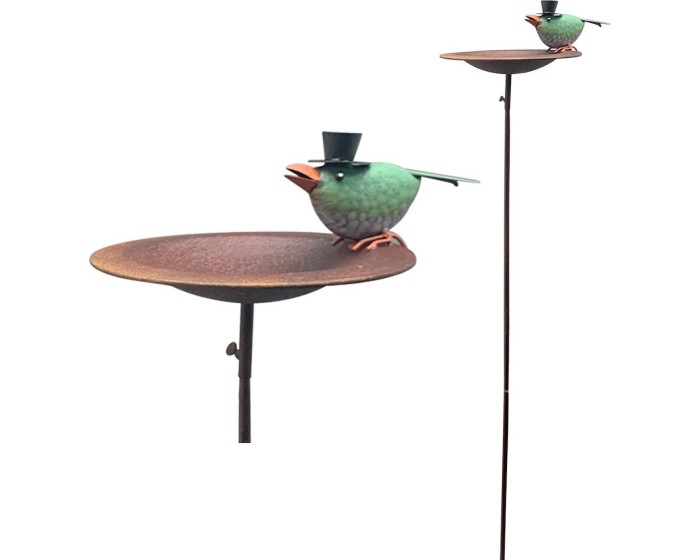 Krmítko pro ptáky ELEGANT 114 cm hnědé