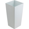 Plastový květináč Porto Riflo 57x29,5x29,5 cm bílý