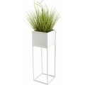 Květinový stojan Willa 70 cm bílý