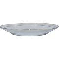 Mělký kameninový talíř Deline Dove 21 cm šedý