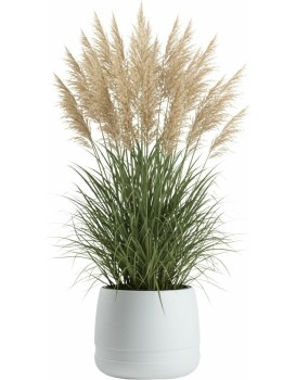 Květináč LUNA Vase 34,8 cm bílý
