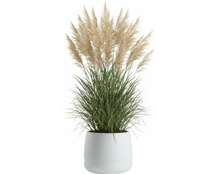 Květináč LUNA Vase 34,8 cm bílý