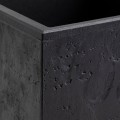 Květináč na kolečkách BETONIQUE 30x30 cm beton černý