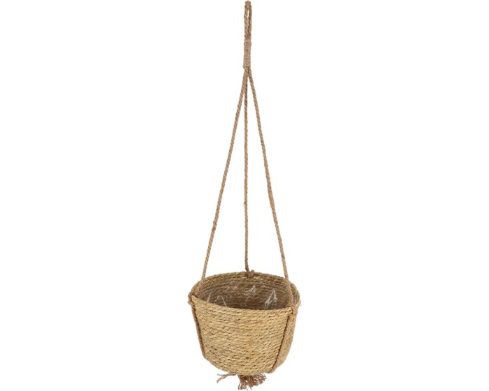 Závěsný květináč BOHO 20 cm béžový