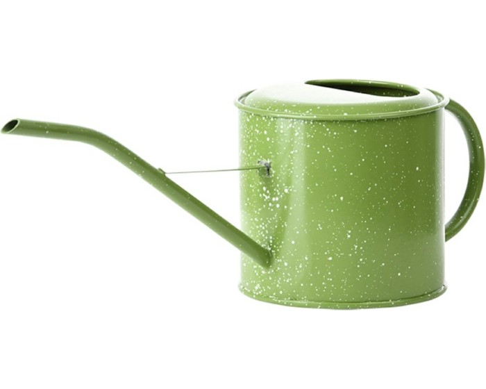 Kovová konev GREEN 1,35 L zelená 