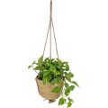 Závěsný květináč BOHO 20 cm béžový