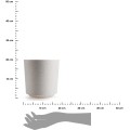 Květináč ALOE Texelle 20,1 cm krémový