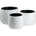 Květináč LUNA Vase 34,8 cm bílý