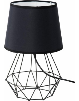 Stolní lampa Diamond se stínidlem 2v1- ČERNÁ