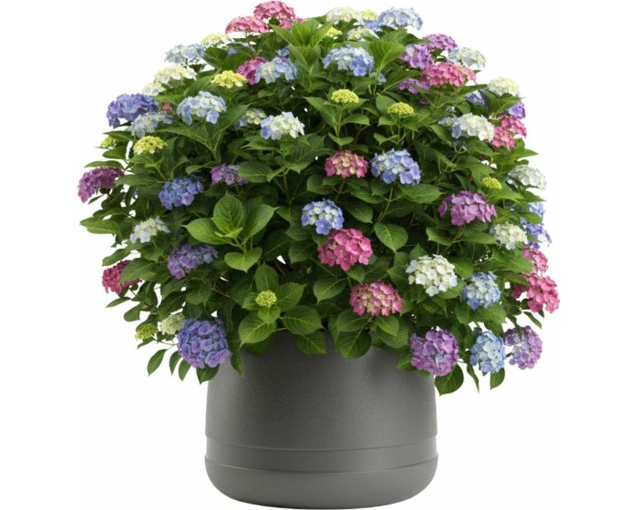 Květináč LUNA Vase 42 cm antracitový 