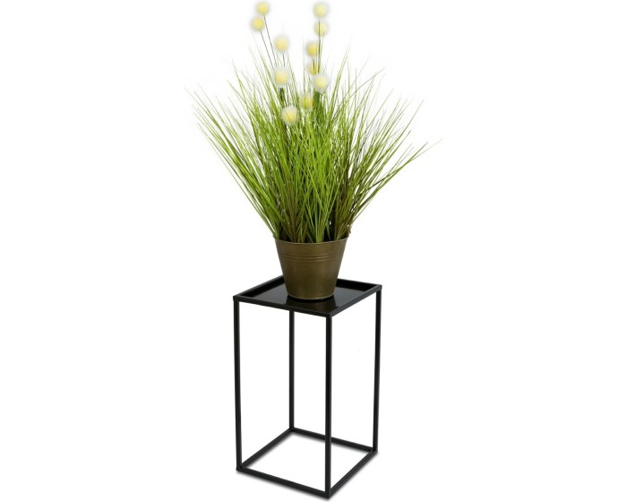 Stojan na květiny 40 cm černý
