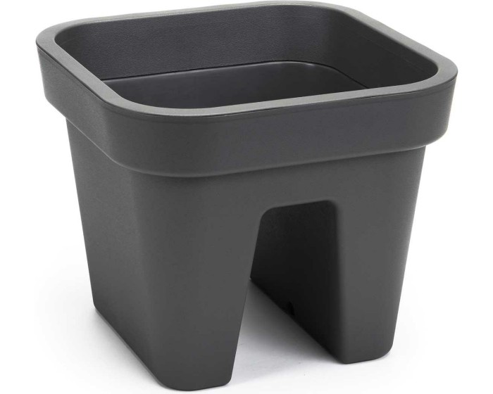Balkónový truhlík Lys 29 cm antracitový