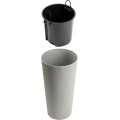 Květináč URBANIKA ECO Wood 57x30 cm šedý