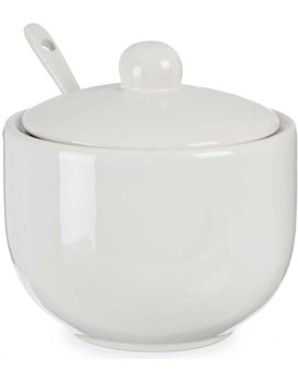 Porcelánová cukřenka Lily bílá