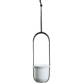 Závěsný květináč AERA HANG 17,9 cm bílý 