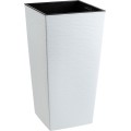 Plastový květináč Porto Riflo 75x39,6x39,6 cm bílý