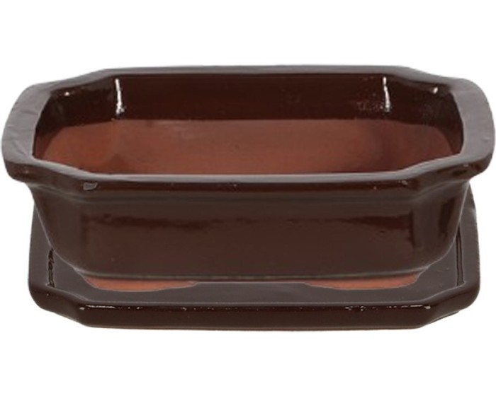 Květináč BLUMA 21 cm hnědý