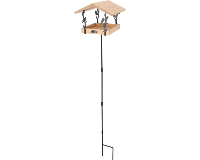 Krmítko pro ptáky AILIN 131 cm hnědé