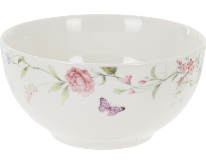 Porcelánová mísa Delicate Flowers 610 ml bílá/květinová