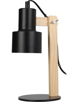 Stolní lampa FJELL 32 cm černá 
