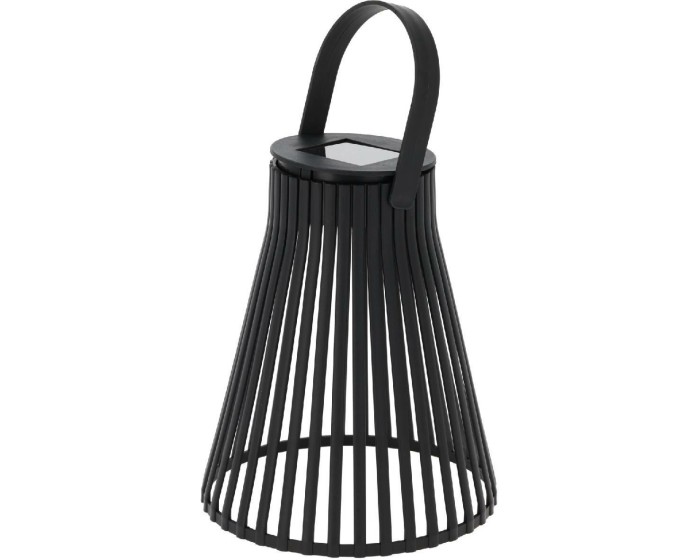 Solární LED lucerna Solina černá