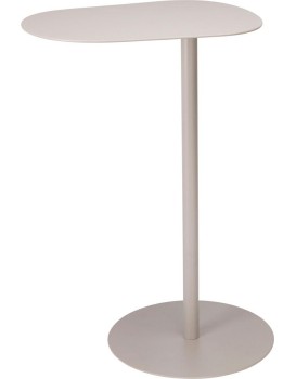Kovový odkládací stolek Reto 53 cm béžový