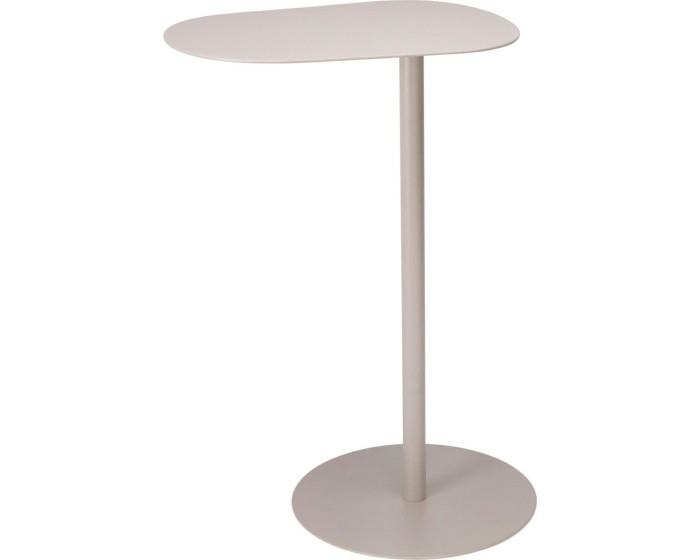 Kovový odkládací stolek Reto 53 cm béžový