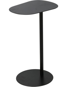 Kovový odkládací stolek Reto 53 cm černý