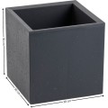 Květináč na kolečkách BETONIQUE ECO 30x30 cm antracitový