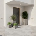 Květináč FLORE Beton 30,5x29,5x29,5 cm šedý