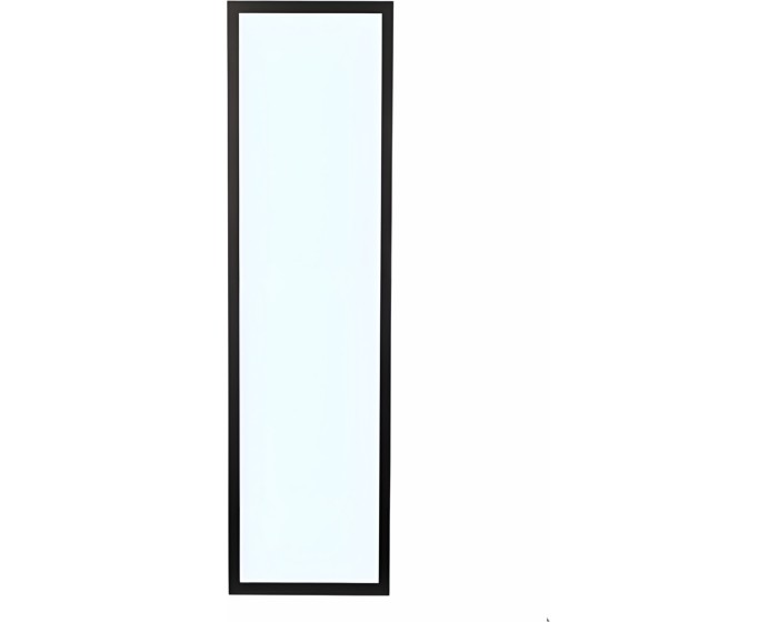 Zrcadlo na dveře LENNY 30x120 cm černé 