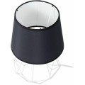 Stolní lampa Diamen 2v1 - černá/bílá