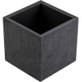 Květináč na kolečkách BETONIQUE 30x30 cm beton černý
