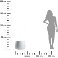 Květináč LUNA Vase 42 cm bílý
