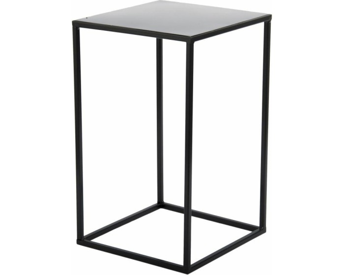 Květinový stojan Charr 40 cm černý