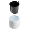 Květináč LUNA Vase 34,8 cm bílý