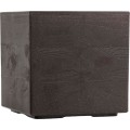 Květináč na kolečkách BETONIQUE 30x30 cm espresso hnědý