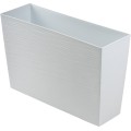Sada 2 ks květináčů Riflo 56×19/36,2×56,1 cm bílá
