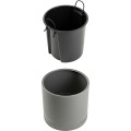 Květináč LUNA Cylinder 30,8 cm antracitový 