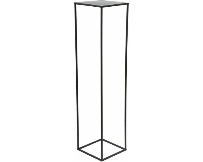 Stojan na květiny 100 cm- ČERNÝ