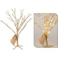 Vánoční LED stromek GOLDIE 50 cm zlatý