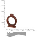 Svícen EVEN 21 cm z mangového dřeva