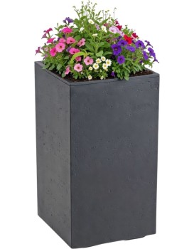 Květináč na kolečkách BETONIQUE EKO 30x60 cm antracitový